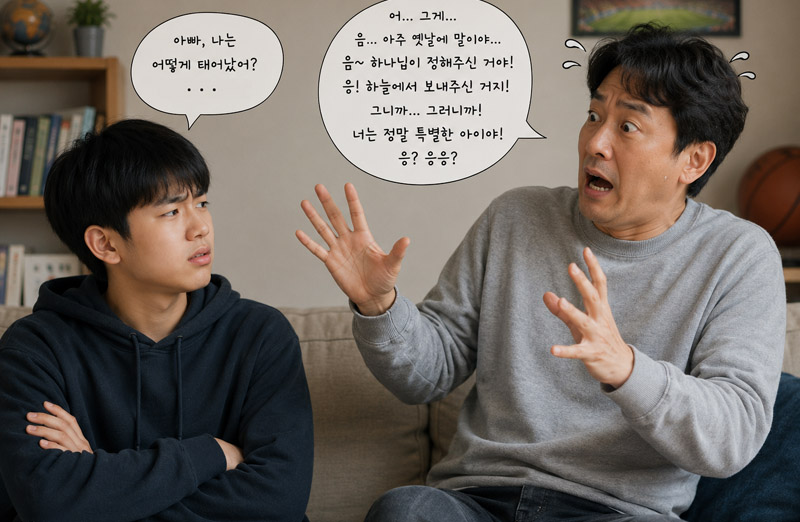사춘기 청소년 자녀가 생명탄생에 대한 질문을 한다면